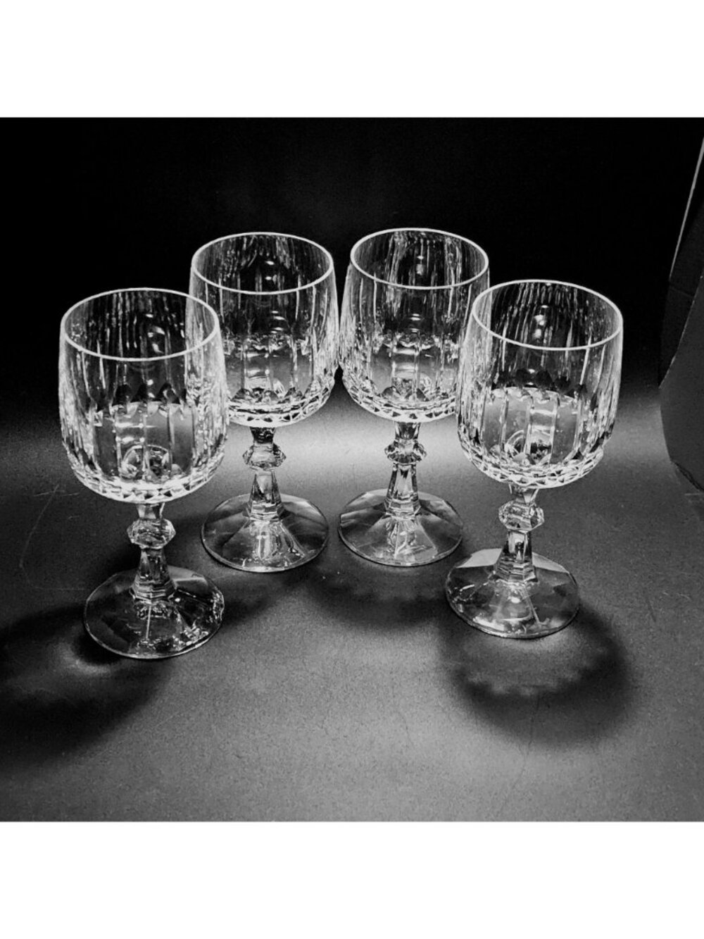 4 Schott Zwiesel Tango Wine Glasses 6.25" fine crystal quality cut glass glasswa - Picture 2 of 5